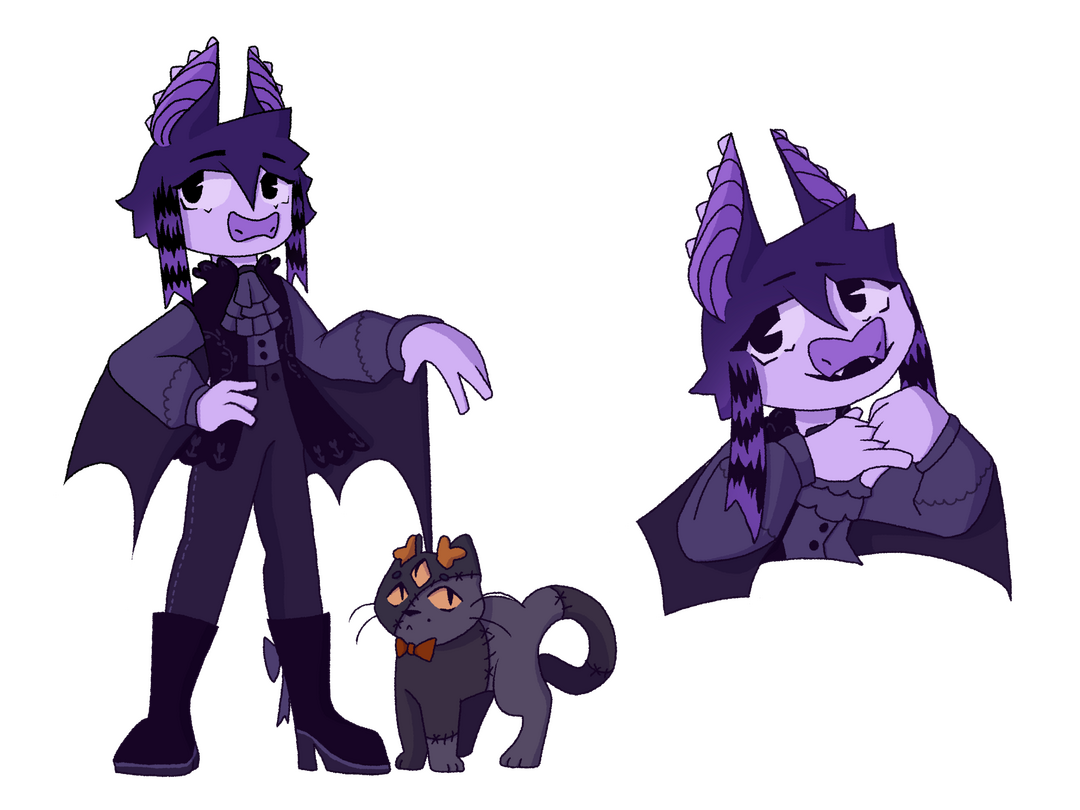 The box art for Reef Whimsy, the doll that represents a potential college me/ the version of myself that I can imagine existing in the future.