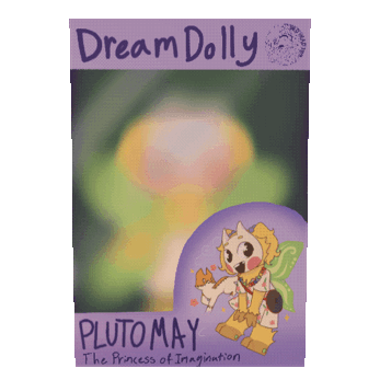 A digital mockup of the first doll's box.